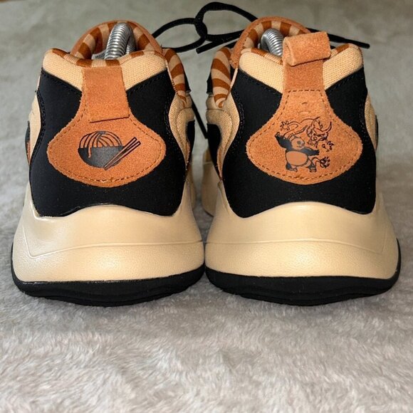 Reebok Vector Kung Fu Panda Black Beige Salted Caramel Men Unisex H02990 Sz 10.5 main image 6